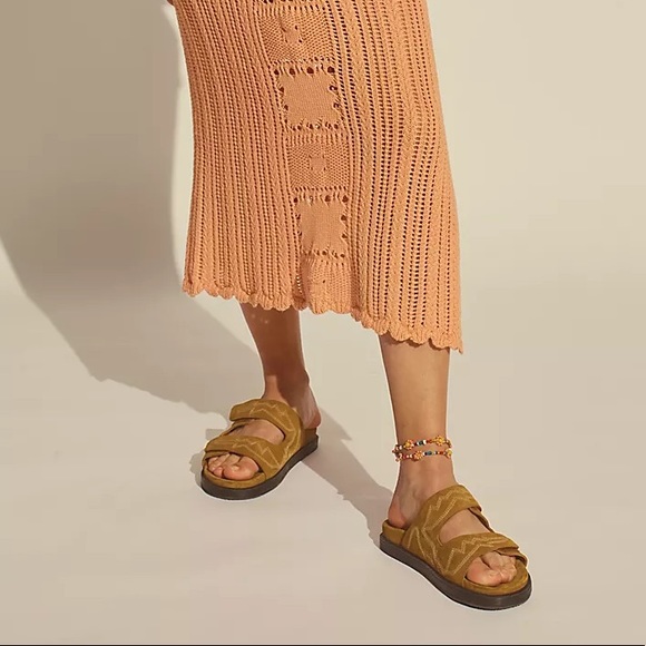 NWT Free People Rooney Footbed Sandals in Tan, Sz. 38/8 - Picture 5 of 6